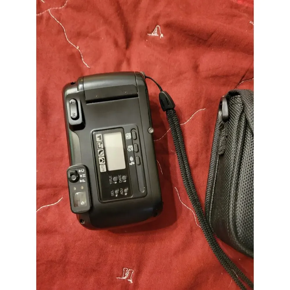 Minolta Vectis 30 35mm Film Camera Point & Shoot 30-90mm - Untested